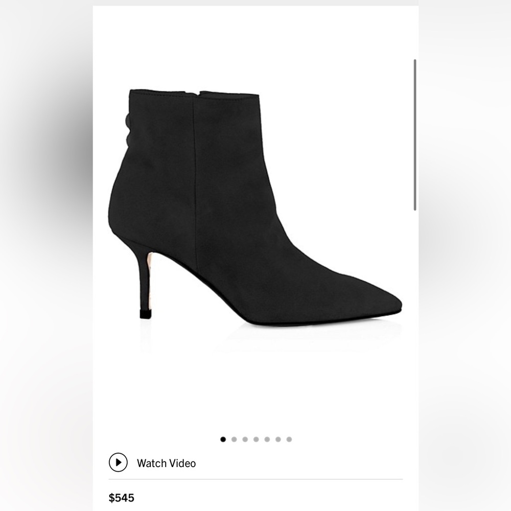 L’AGENCE Aimee Suede Ankle Boots